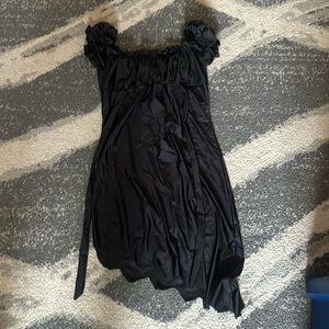 Pirate women dress. Black. Med/large. Puff sleeve.